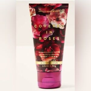 Bath & Body Works Covered In Roses Travel Size Body Cream